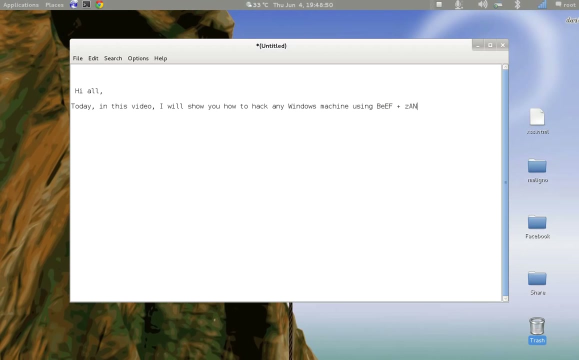 Configure BeEF