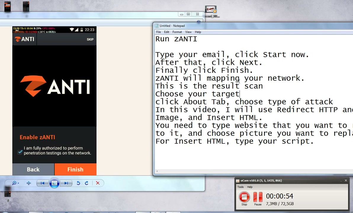 Enable zANTI
