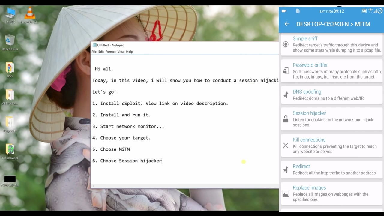 Choose Session Hijacker