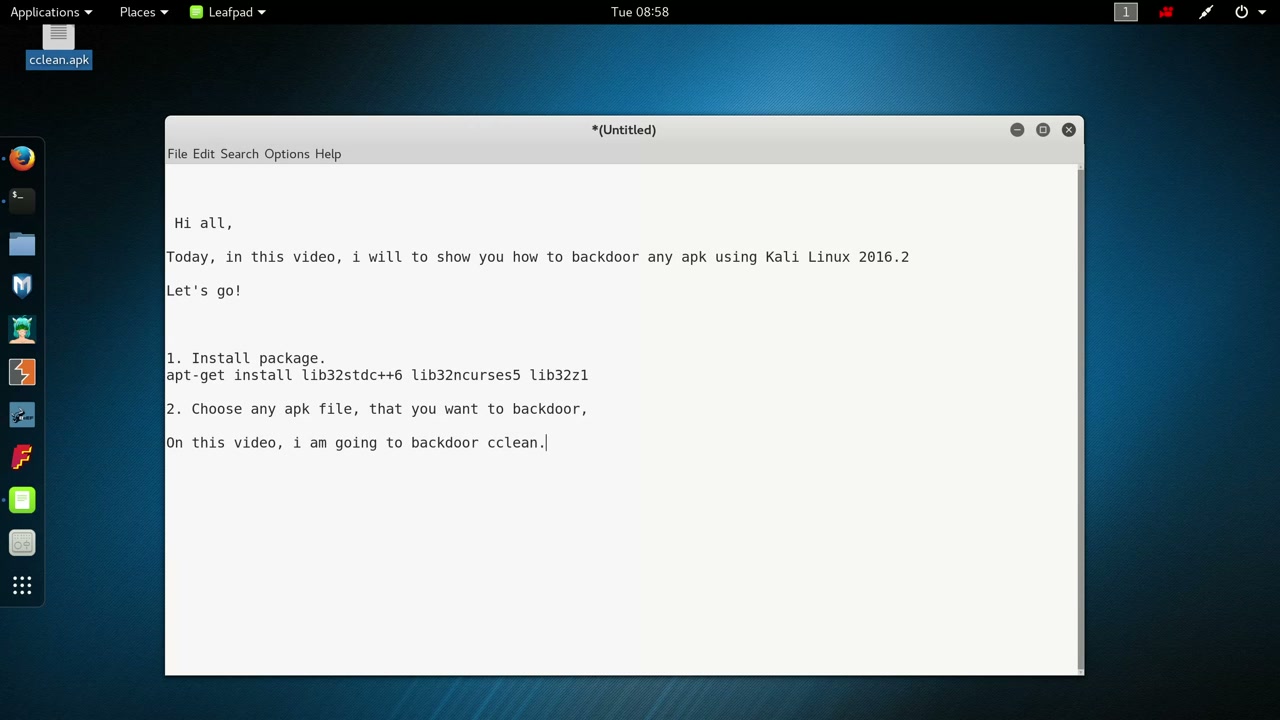 Navigate to Terminal in Desktop