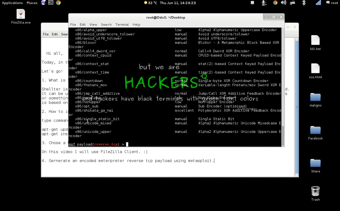 Generate Encoded Payload