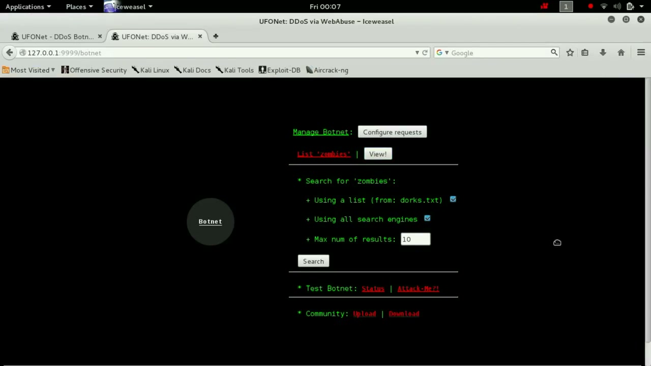 Configure Attack Parameters